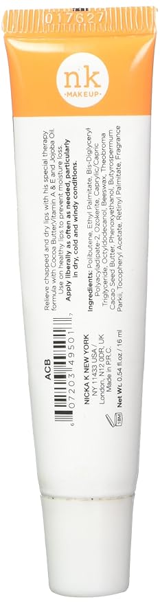 Nicka K Cocoa Butter Lip Therapy,