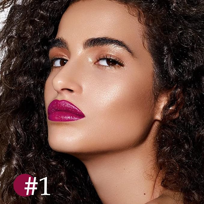 Boobeen Glitter Lipstick Hydrating Lip Balm Sparkling Shine Glitter