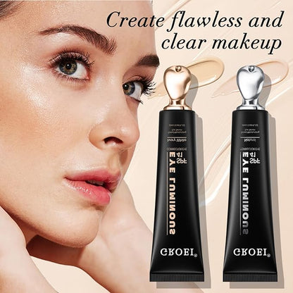 Luminous Eye Corrector Spf 41,Under Eye Corrector For Dark Circles,Undereye Sunscreen & Concealer, Hydrating Serum, Anti Aging Tinted E ye Cream with Peach Undertone (Mix, 40ml)