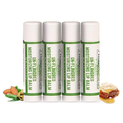 Unscented Lip Balm - 100% Natural Oil,