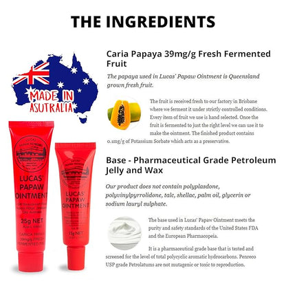 Lucas Pawpaw Lip Ointment, Lucas Pawpaw Gram)