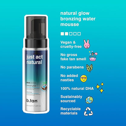 B.TAN Clear Self Tan Bronzing Water,