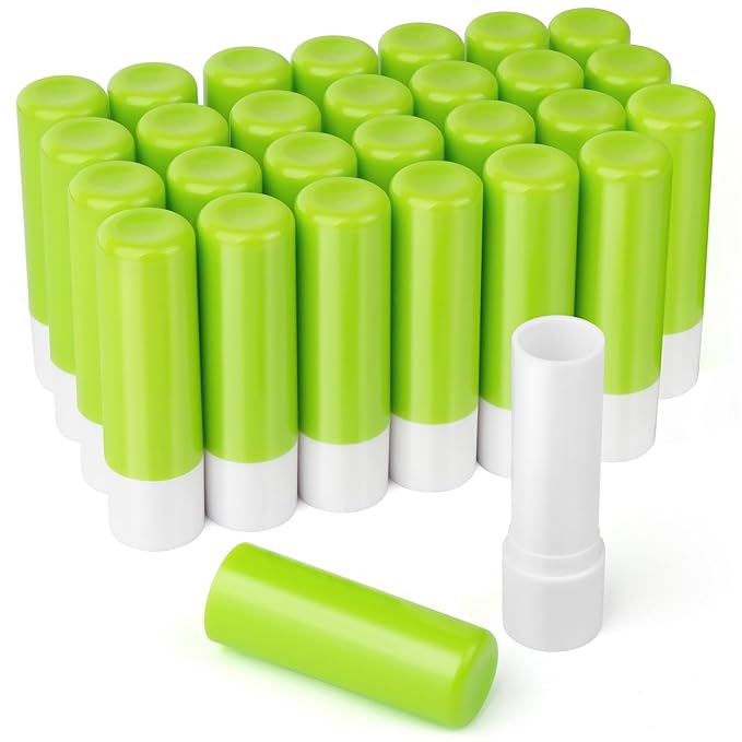 LotFancy Lip Balm Tubes Empty, 28Pcs