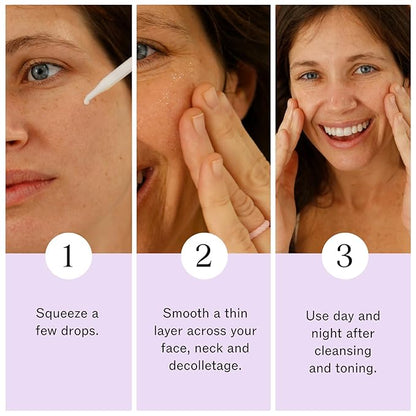 LilyAna Naturals Vitamin C Serum for Face - Face Serum with Hyaluronic Acid and Vitamin E, Anti Aging Serum, Reduces Age Spots and Sun Damage, Promotes Collagen and Elastin (Double Pack)