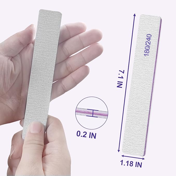 Nail File (12 Pack), 180/240