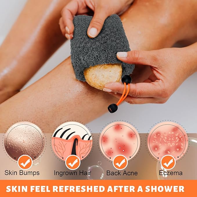 MIG4U Exfoliating Soap Bag for Shower