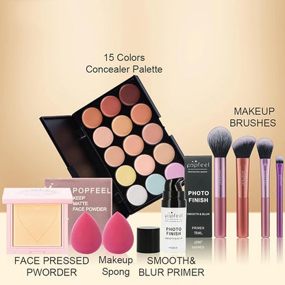 All in One Makeup Kit for Women Full Eyebrow Pencil