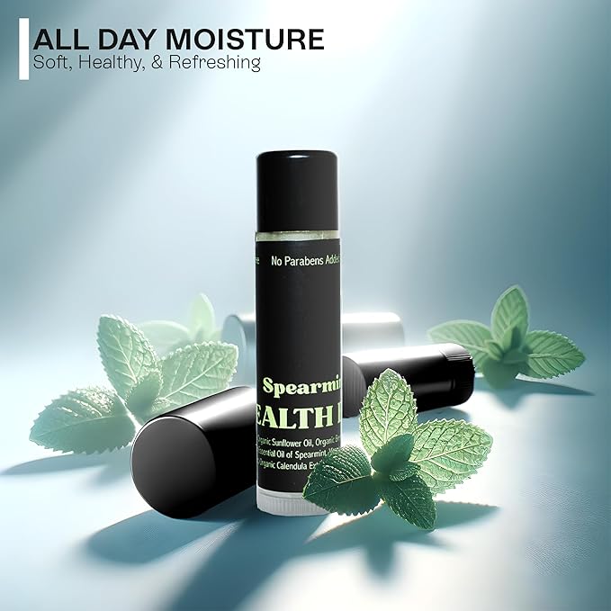 Organic Mint Lip Balm - SPF