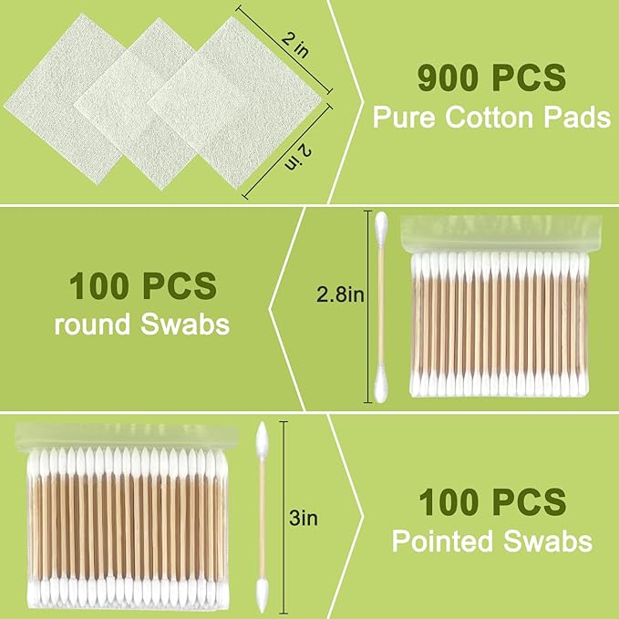 900 count esthetic wipes, lint