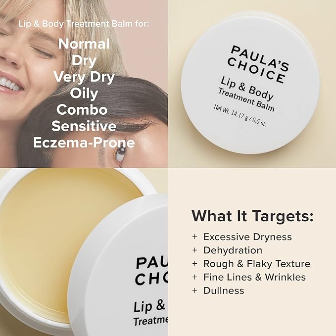 Paula's Choice LIP & BODY Emollient Balm,