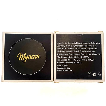 Mynena White Silver Makeup Highlighter Loose Powder Shimmer Paraben-Free Cruelty-Free