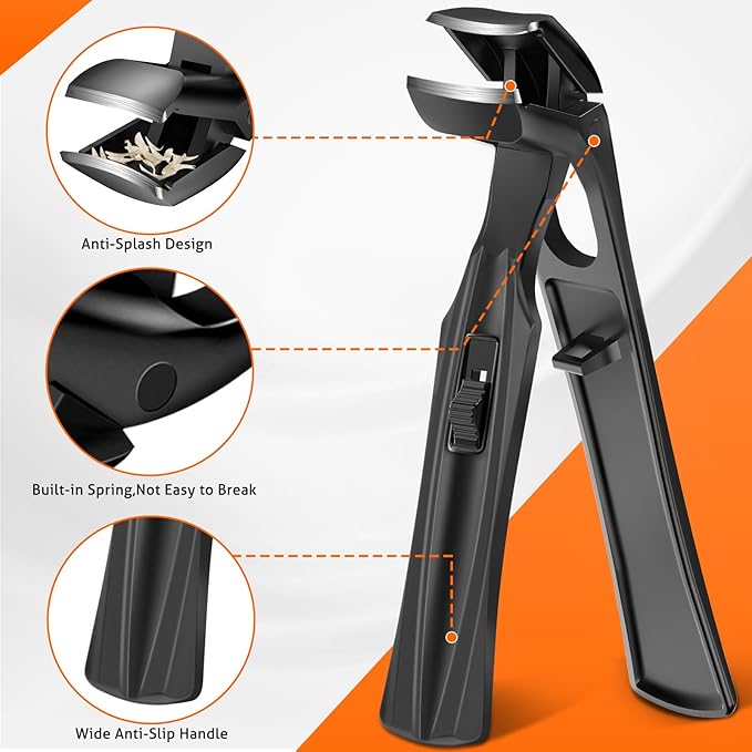 Toenail clippers for seniors thick