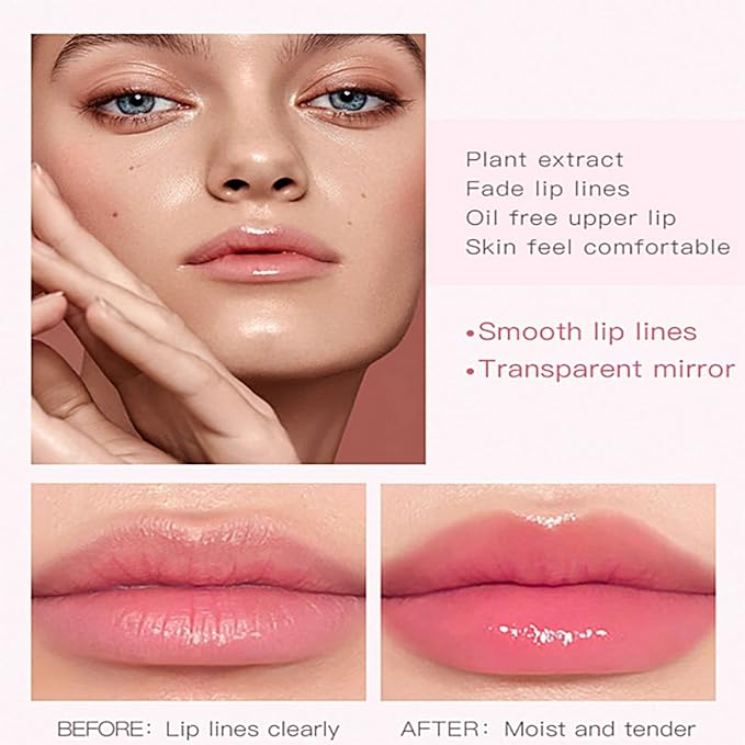 Lip Gloss Set, 4 PCS, Transparent Lip Balm, Gloss