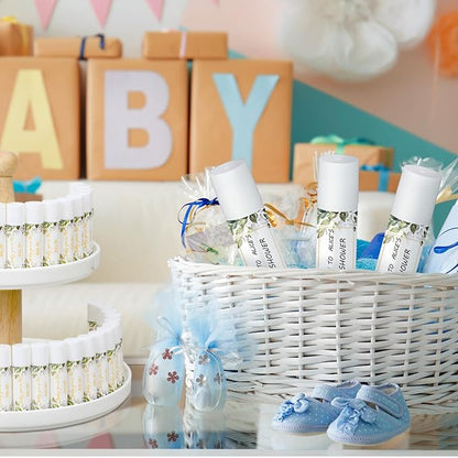 Demissle 150 Pcs Unlabeled Lip Balm Guests