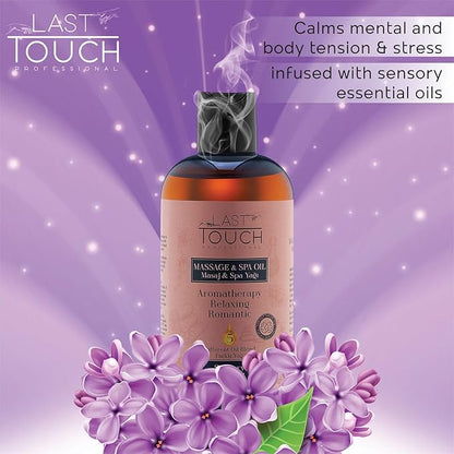 Sensual Massage Oil for Couples Sexual - Massage Oils for Date Night - Massage Oil Massage for Therapy - Aromatherapy Massage Oil Intimate Moments - Aphrodisiac Oil - 8.45 Fl Oz