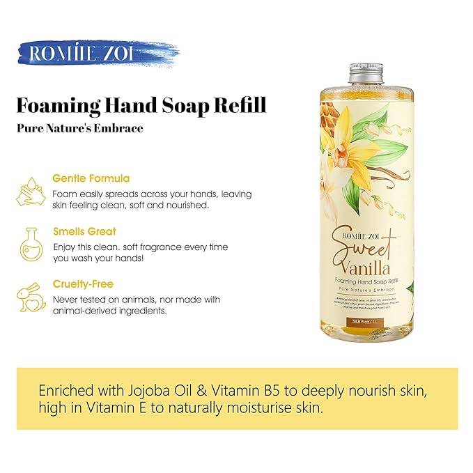 Foaming Hand Soap Refill, Sweet Vanilla,