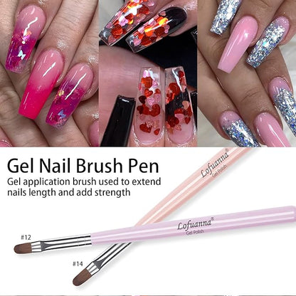 Lofuanna nail art brushes set