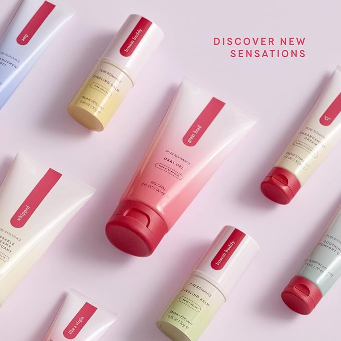 Pure Romance Bosom Buddy Tingling Flavored oz