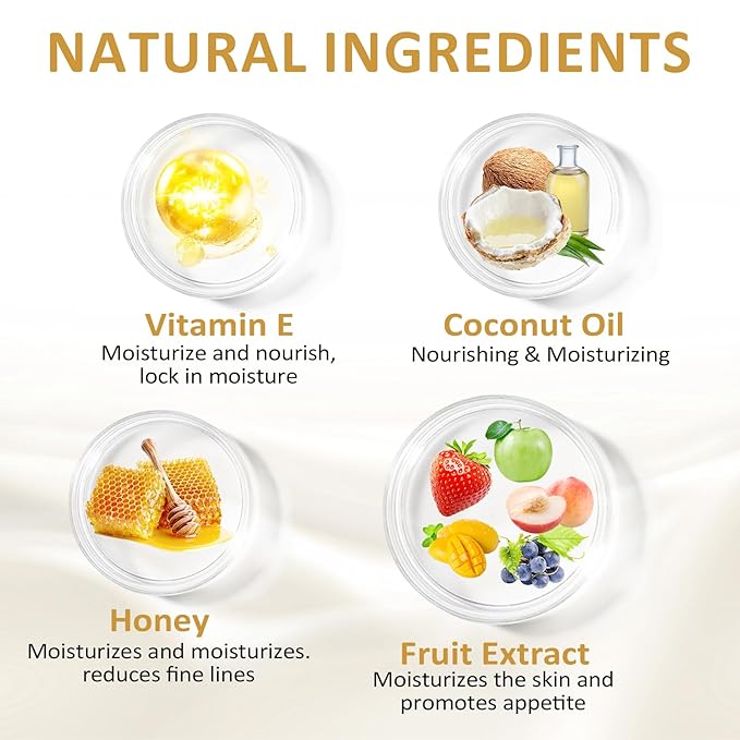 DMSKY Bee Lip Balm Honey Pot