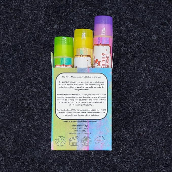 Mix Pack. Lemon Balm Organic Lip