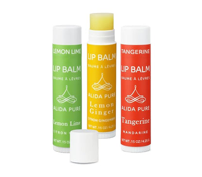 Citrus Lip Balm Collection, Vegan Lip Lips,