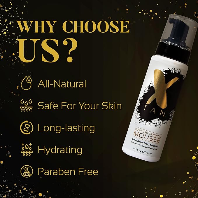 Sunless Tanning Mousse, Quick-Dry Self