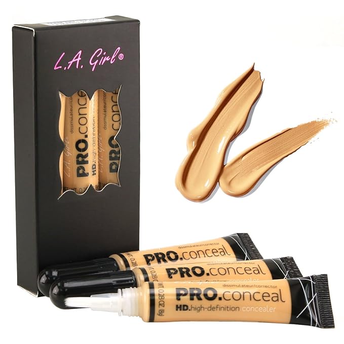 (CHOOSE YOUR COLOR) LA Girl HD Conceal High Choices (Yellow)