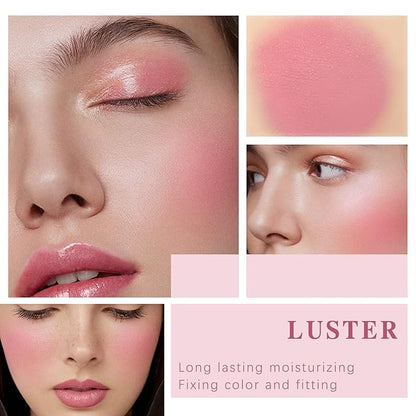 Cream Blush Stick for Cheeks Makeup,Waterproof Blush Face