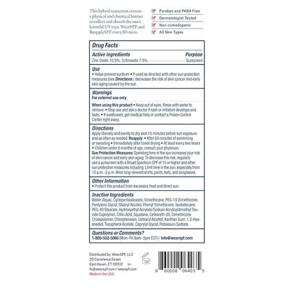 Essential Sunscreen SPF 50 Broad Spectrum Hybrid Lotion for Face and Body with Zinc Oxide to Reflect Harmful UVA/UVB Rays, 3-pack