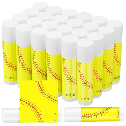 24 Pcs Softball Lip Balm Softball Supplies