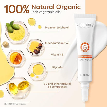 modelones Cuticle Cream, Ultra-Hydrating Nail