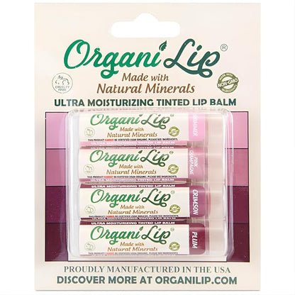 Tinted Lip Balm Moisturizer - Natural Colors