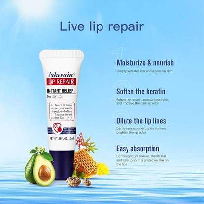 2Pcs Natural Lip Balm - Moisturizing