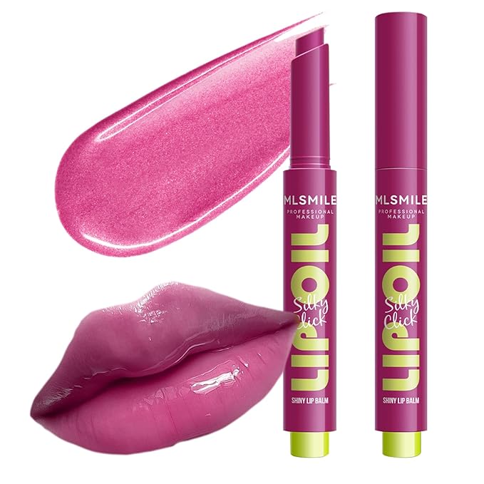 Click Lip Gloss Pen For Women Plumping Lip Stain Color Changing Waterproof Long Lasting Jelly Tinted Lip Balm Hydrating Lip Oil For Dry Lips (06)