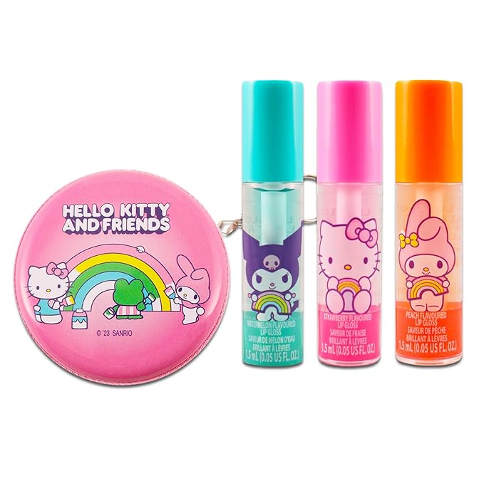 Hello Kitty Lip Gloss & Coin