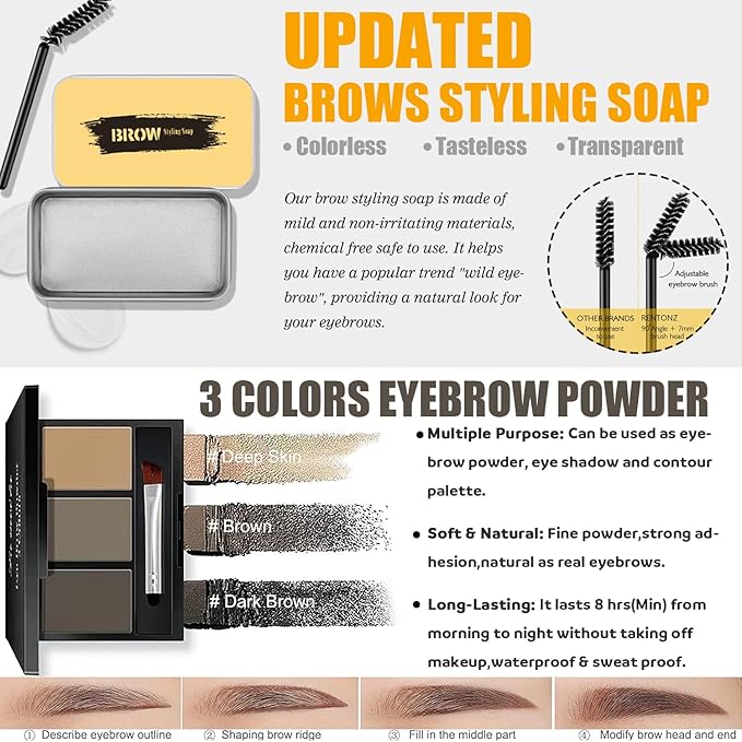 All in One Makeup Kit,Includes Naked Eyeshadow,Liquid Foundation,CC
