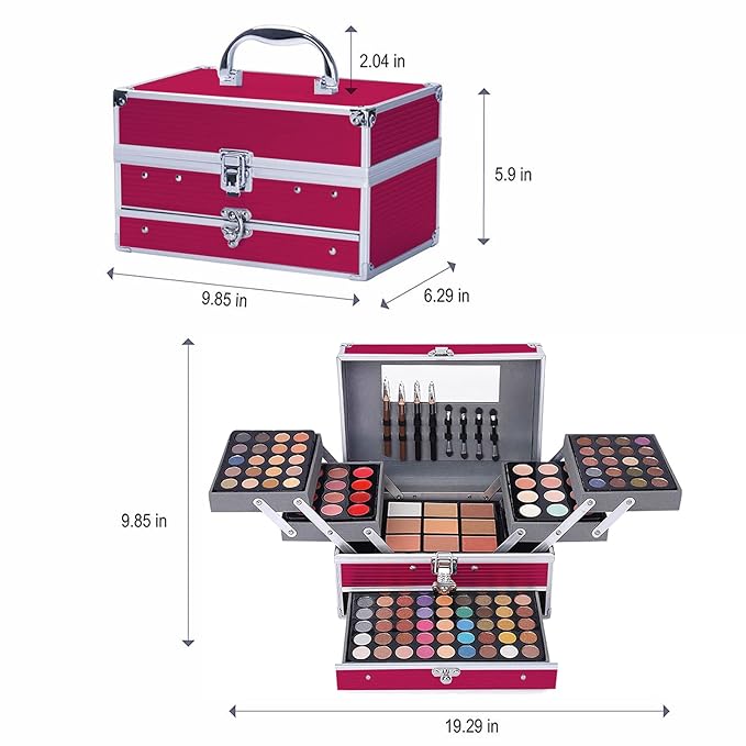 132 Color All In One Makeup Kit,Professional Makeup