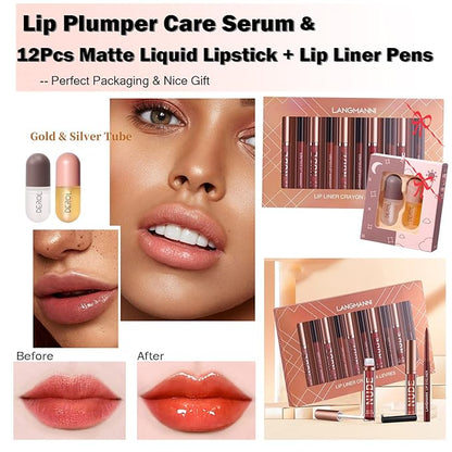 DEROL Lip Plumper Set,Natural Lip Plumper