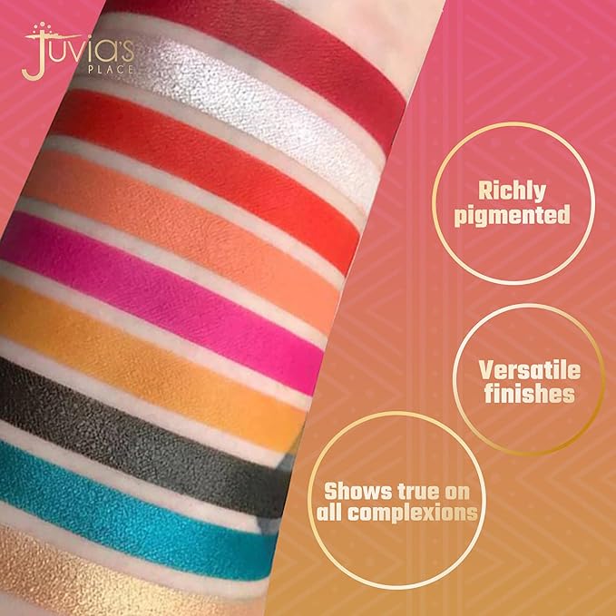 Juvia's Place Palette The Festival - Bold Coral,
