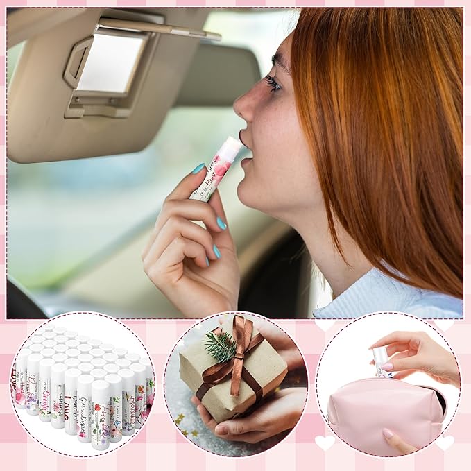 50 Pcs Bible Verse Lip Balm Employee