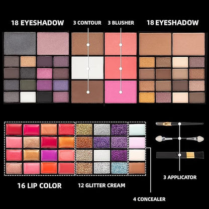 74 Colors Makeup Kit - Makeup