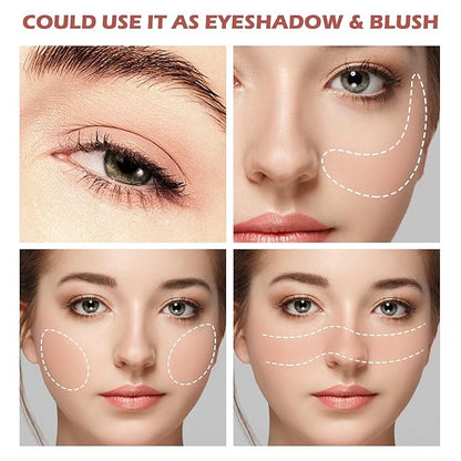 Boobeen Powder Blush, Single Color Blush Face Blush