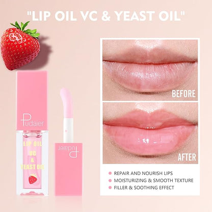 Pudaier 3Pcs Lip Care Kit All