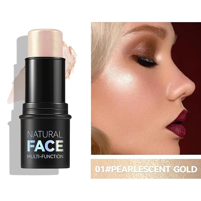 3pcs Face Contour Stick Makeup Set, Highlighter Stick