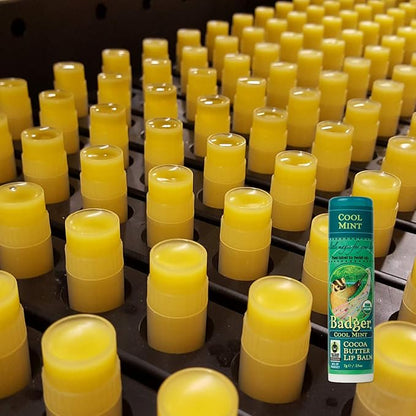 Badger - Cocoa Butter Lip Balm, oz