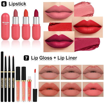 Fenshine Makeup Set,Make Up Starter Kit