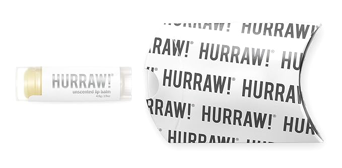 Hurraw! Unscented Lip Balm: Organic, Certified