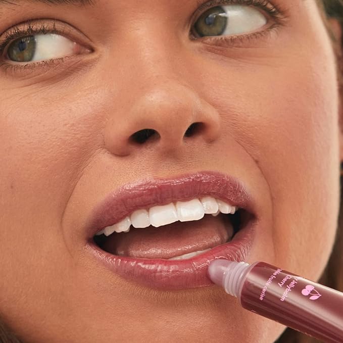 Lanolips Fruity Jellybalm, Cherry - Tinted 0.35oz)