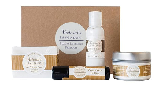 Victoria's Lavender Natural Body Products Gift