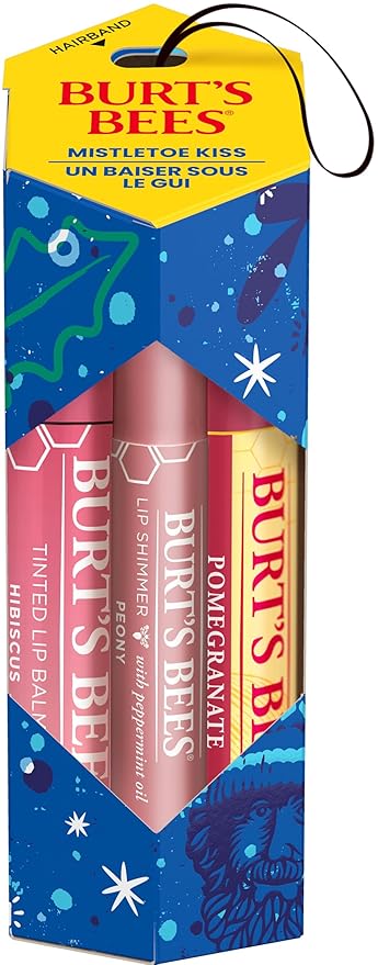 Burt's Bees Mistletoe Kiss Pink, Pomegrante, Gift